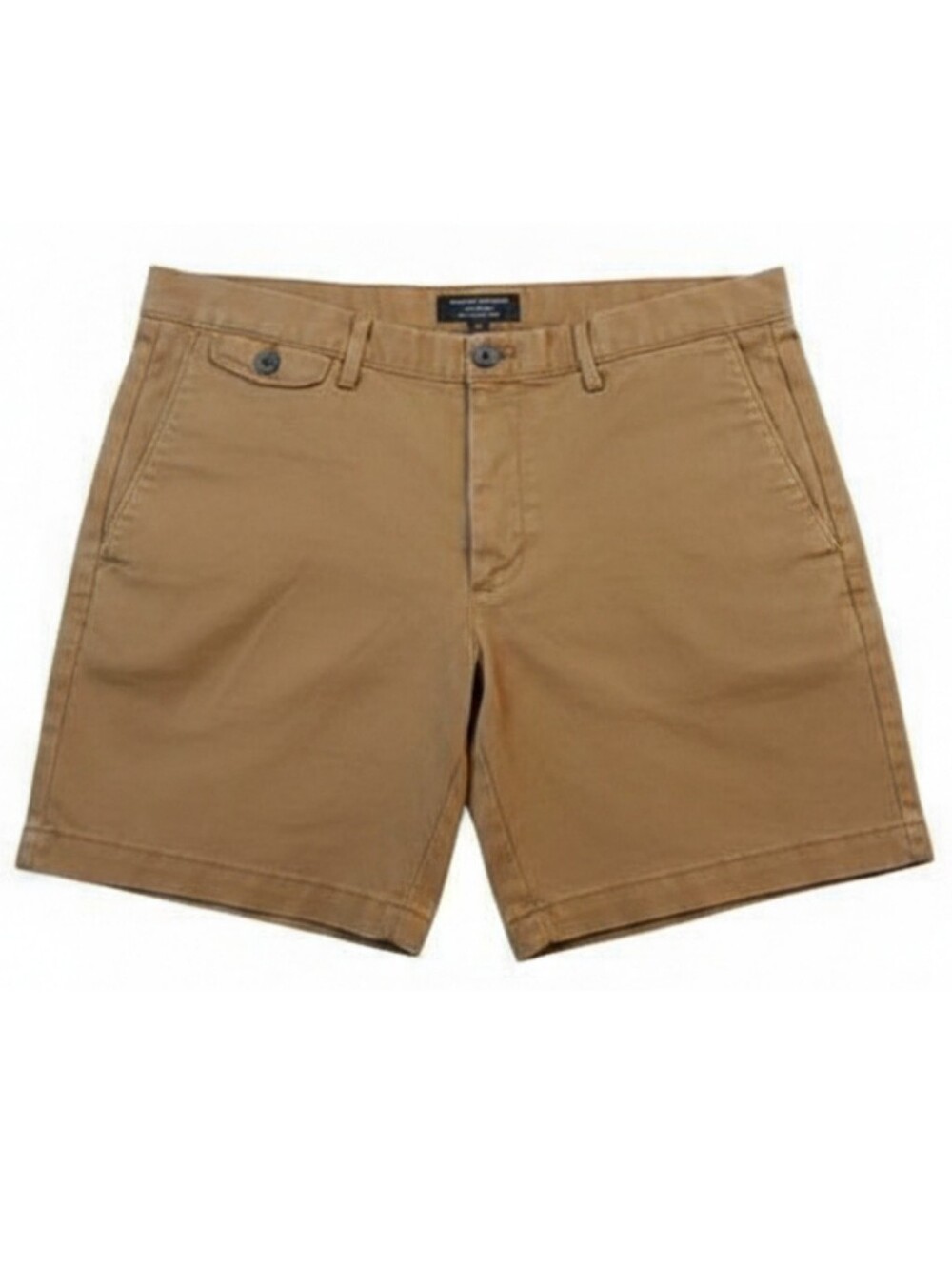 Banana Republic men's 7" Lived-In Chino Horsehair Brown Sum23 Sz 34